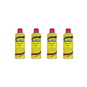 اسپری روان کننده مدل silicon oil حجم 450 میلی لیتر مجموعه 4 عددی